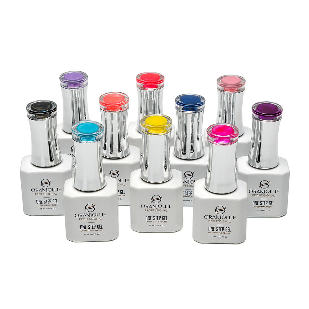 Kit 10 oje semipermanente One Step Oranjollie