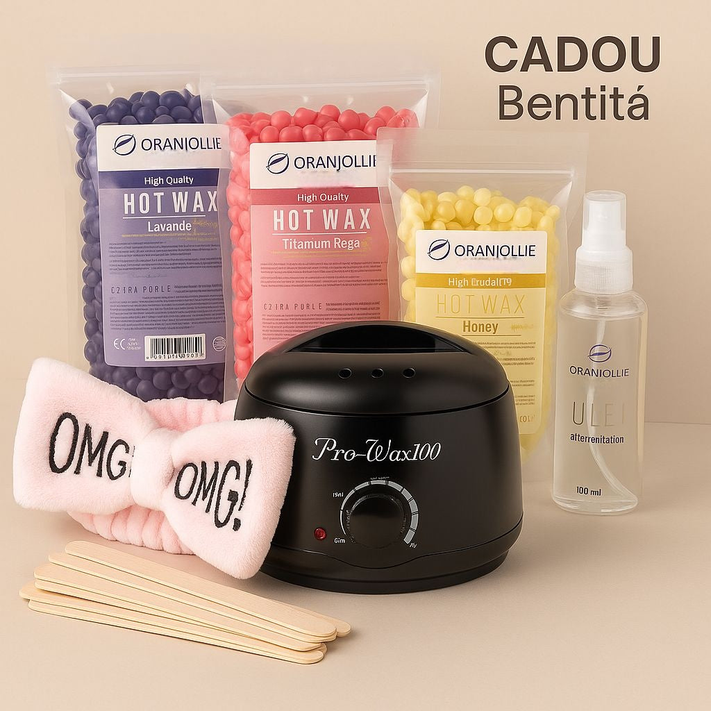 Kit epilare Oranjollie + bentita cadou