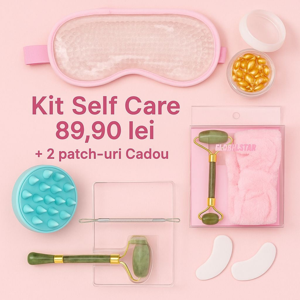 Kit Self Care Oranjollie + 2 patch-uri hidrogel cadou