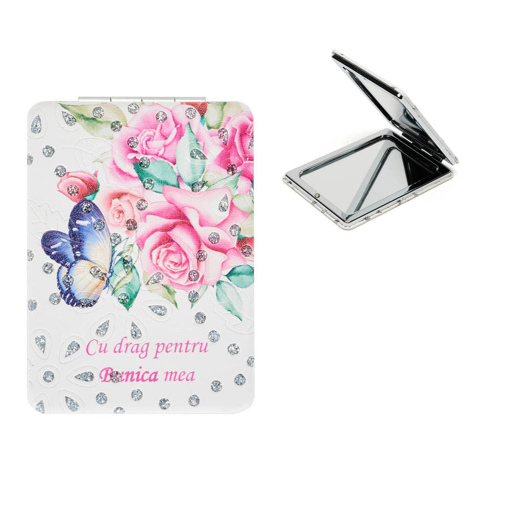 Oglinda pocket Cu drag pentru bunica mea Oranjollie