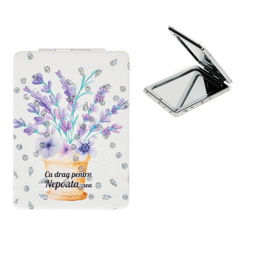 Oglinda pocket Cu drag pentru nepoata mea Oranjollie