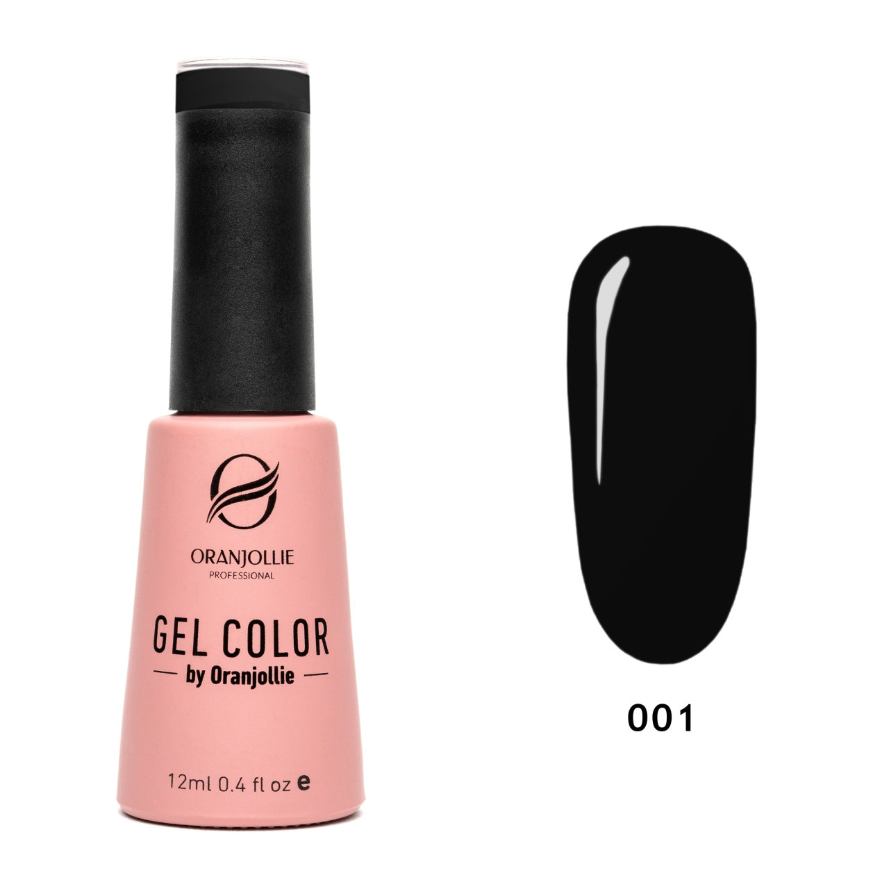 Oja semipermanenta Gel Color Nr.001 12ml Oranjollie