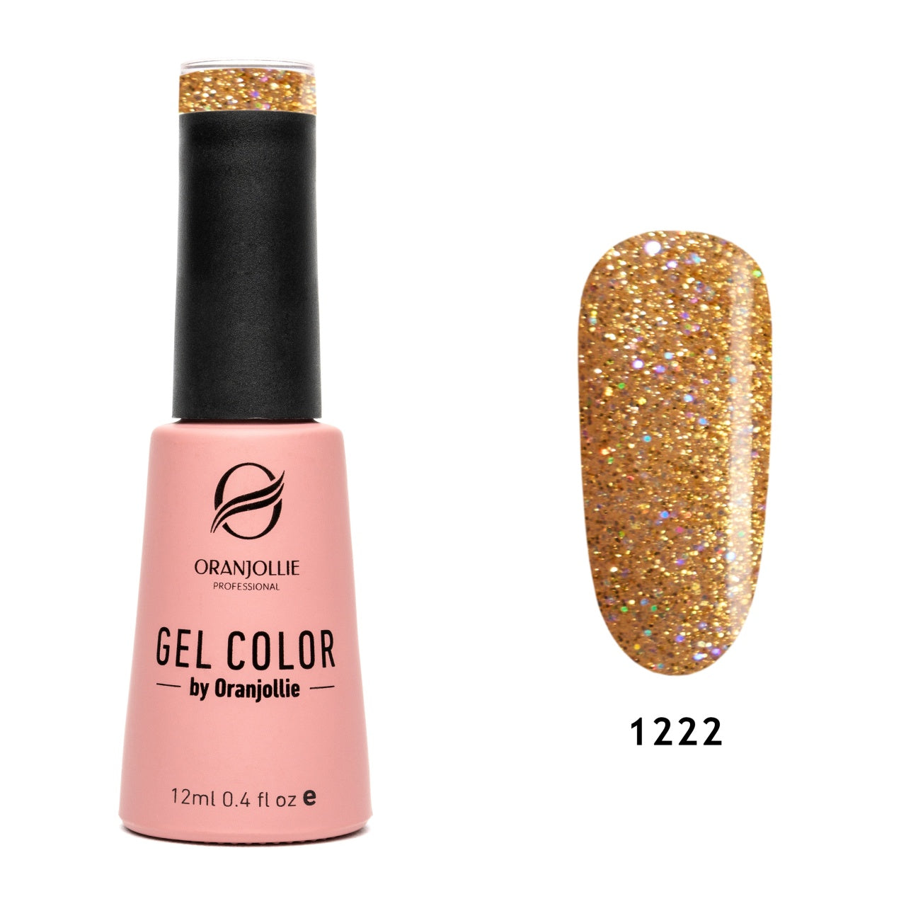 Oja semipermanenta Gel Color Nr.1222 12ml Oranjollie