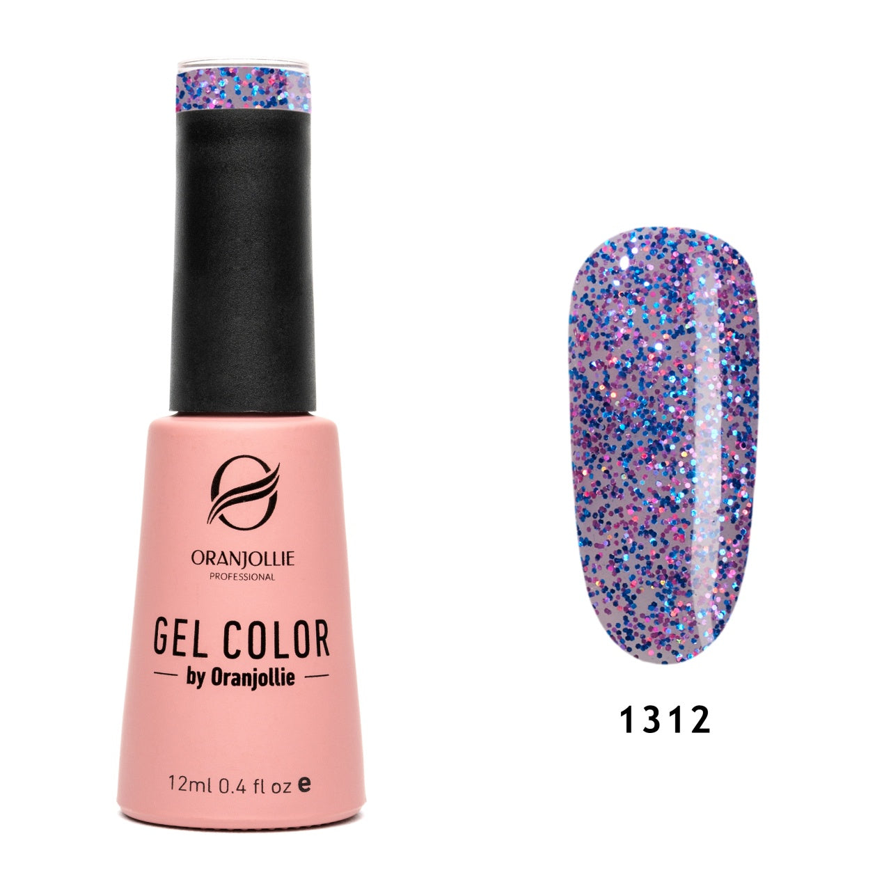 Oja semipermanenta Gel Color Nr.1312 12ml Oranjollie