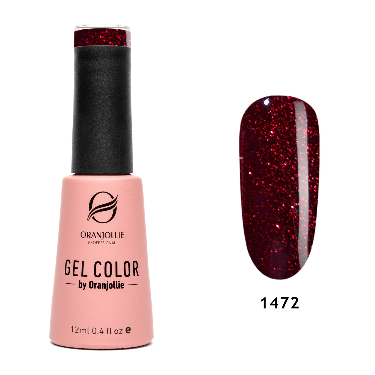 Oja semipermanenta Gel Color Nr.1472 12ml Oranjollie
