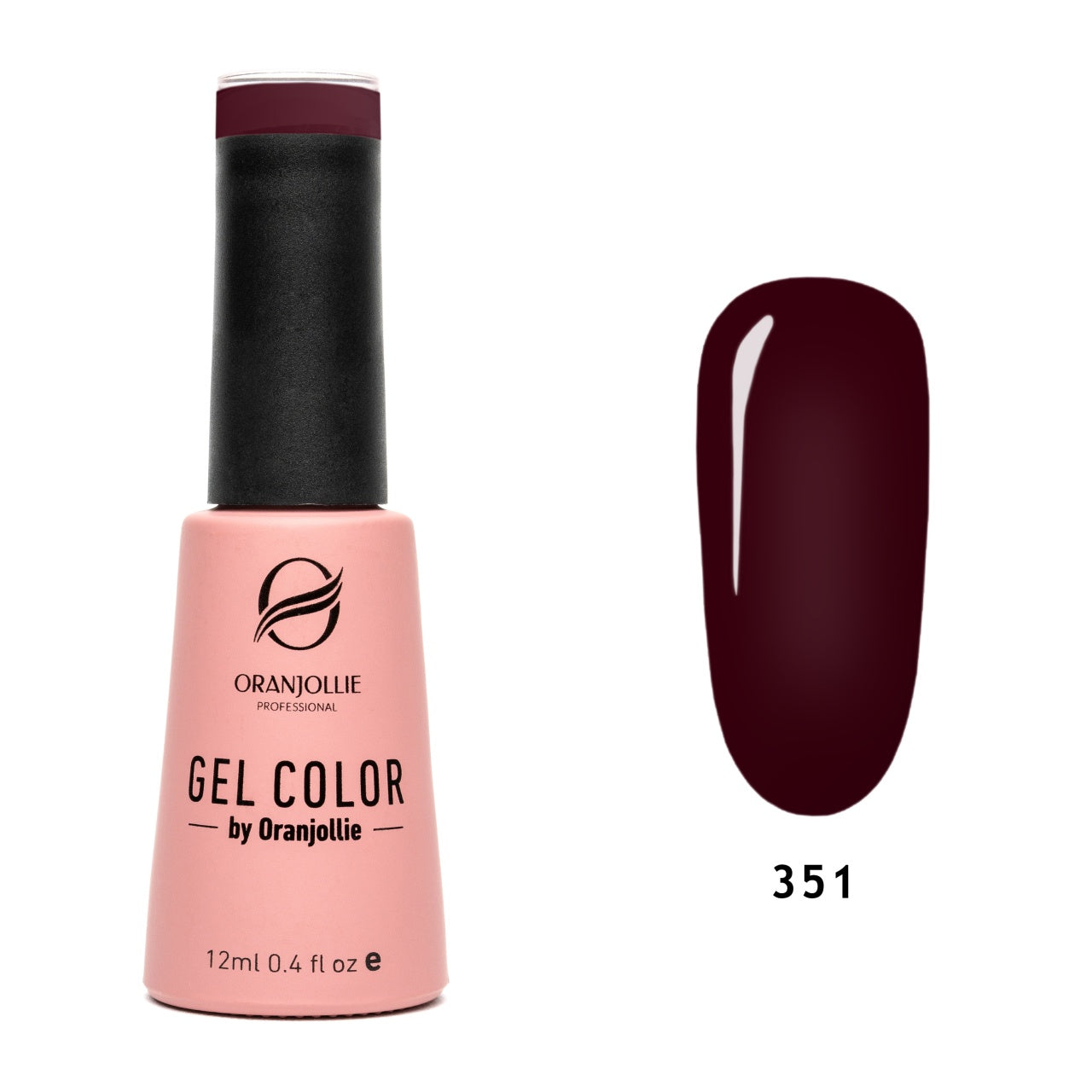 Oja semipermanenta Gel Color Nr.351 12ml Oranjollie