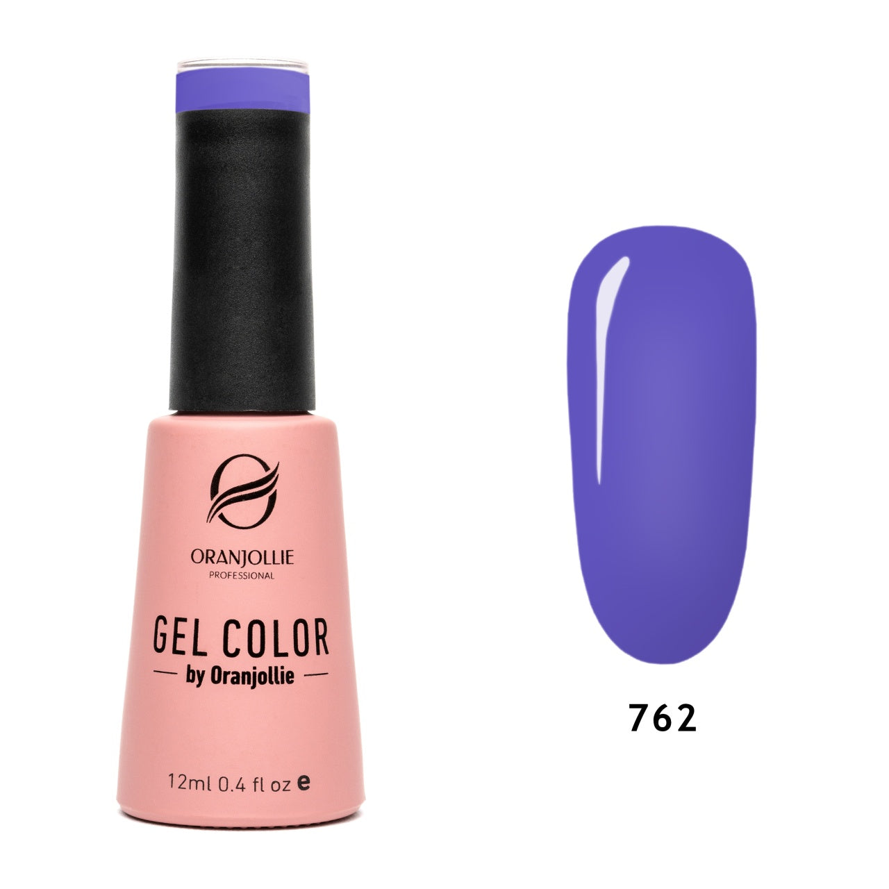 Oja semipermanenta Gel Color Nr.762 12ml Oranjollie