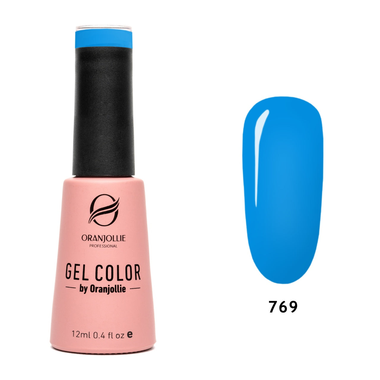 Oja semipermanenta Gel Color Nr.769 12ml Oranjollie