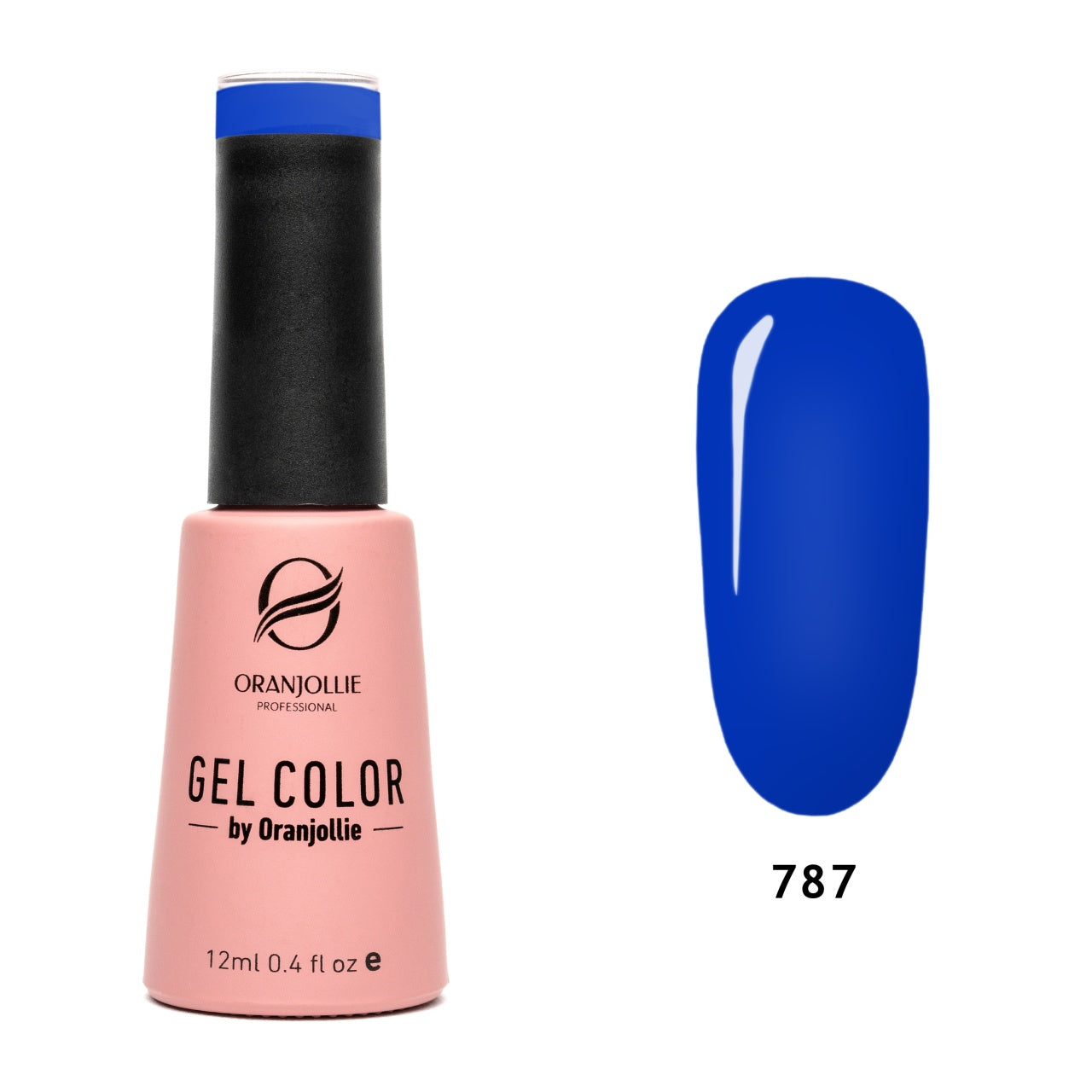 Oja semipermanenta Gel Color Nr.787 12ml Oranjollie