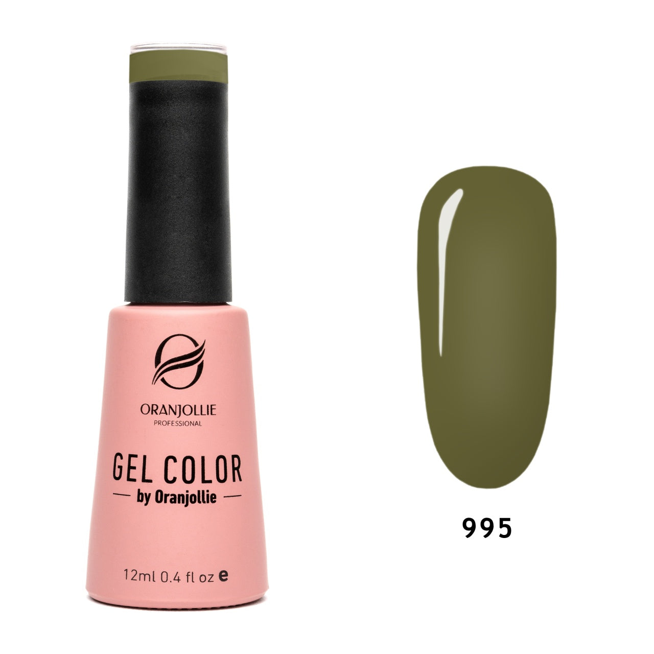 Oja semipermanenta Gel Color Nr.995 12ml Oranjollie