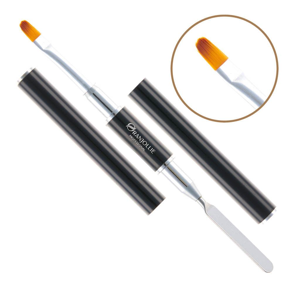 Pensula Polygel neagra M758 Oranjollie