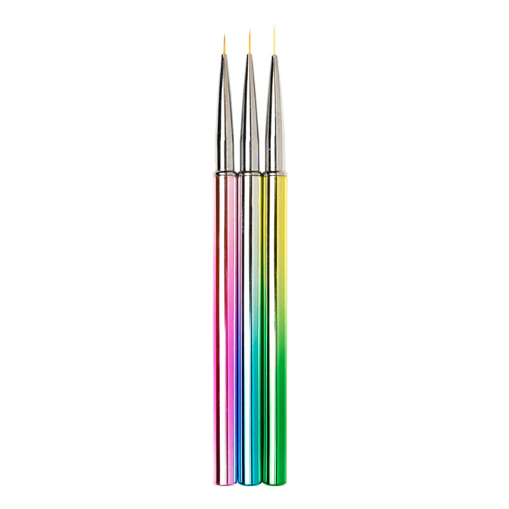 Pensule pictura Chameleon 3 set Oranjollie