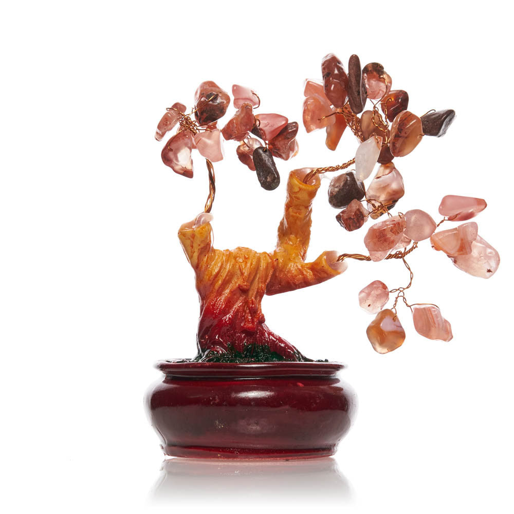 Pom cu pietre semipretioase Carneol SS91E 11,5cm