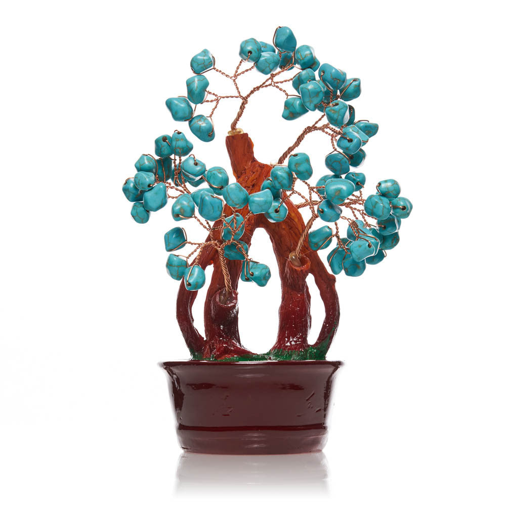 Pom cu pietre semipretioase Turcoaz 18,5cm