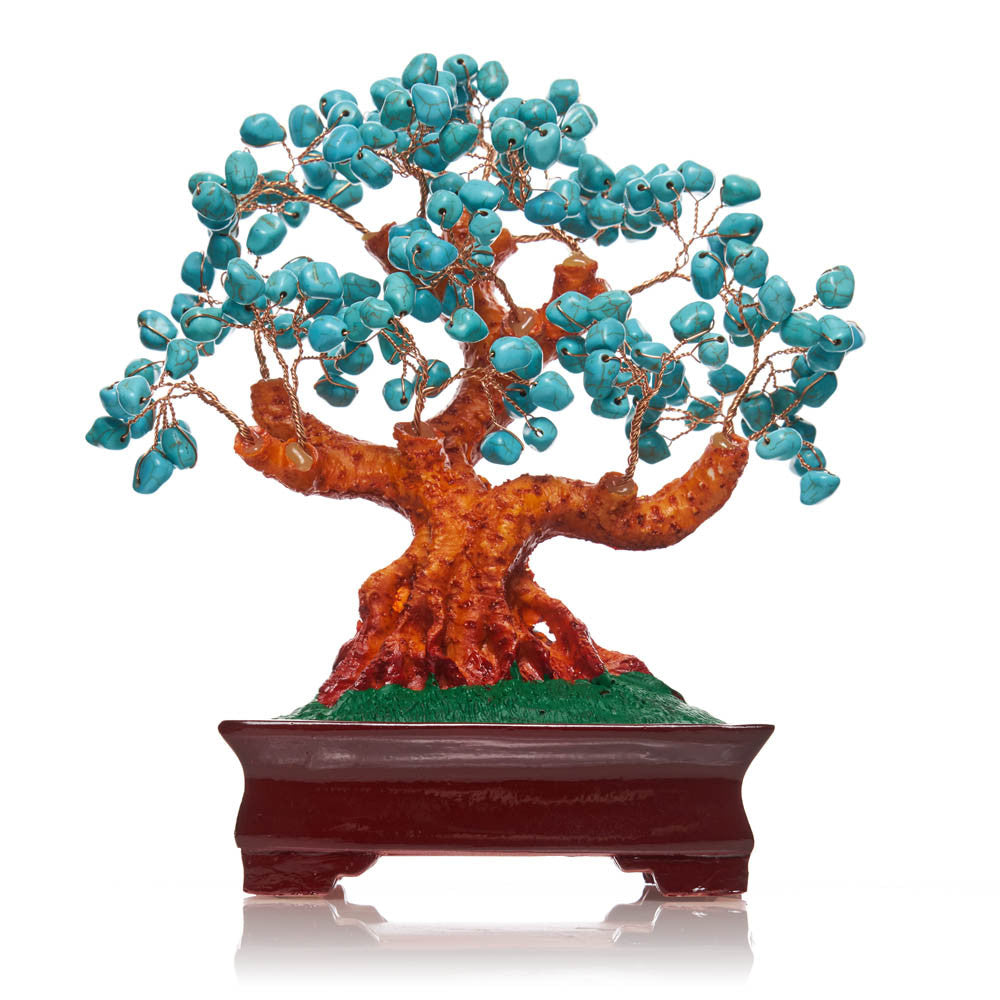 Pom cu pietre semipretioase Turcoaz SS90F 22,5cm