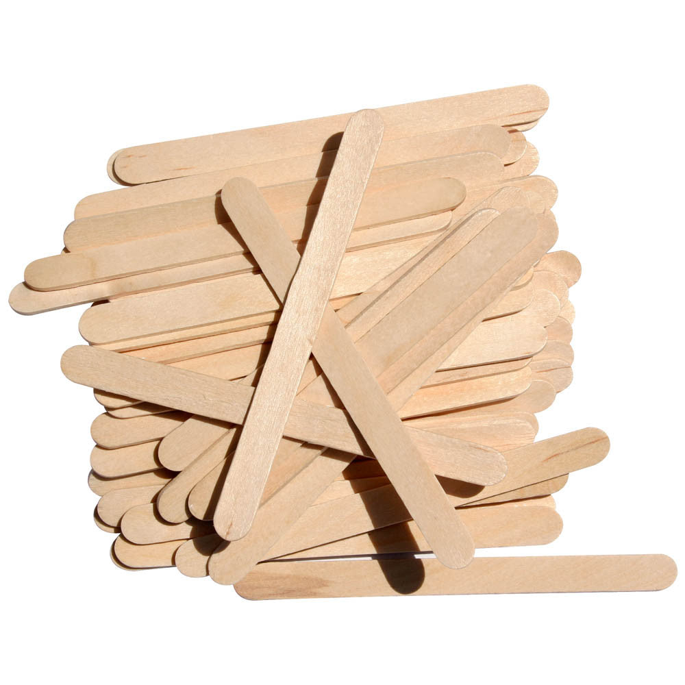 Spatula lemn Oranjollie mica 50 set