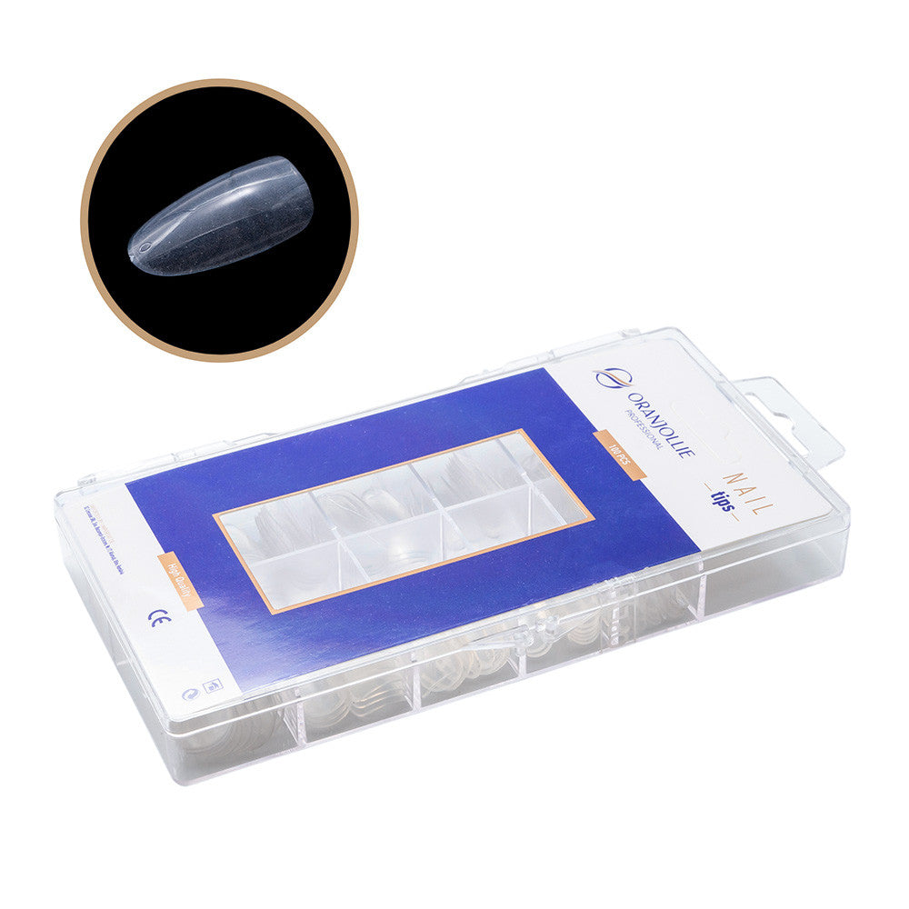 Tips Oranjollie migdala transparent 100 buc