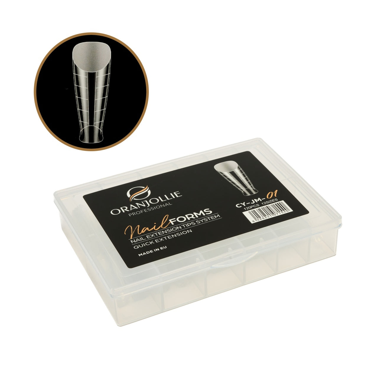 Tipsuri polygel 120/set CY-JM-01 Oranjollie