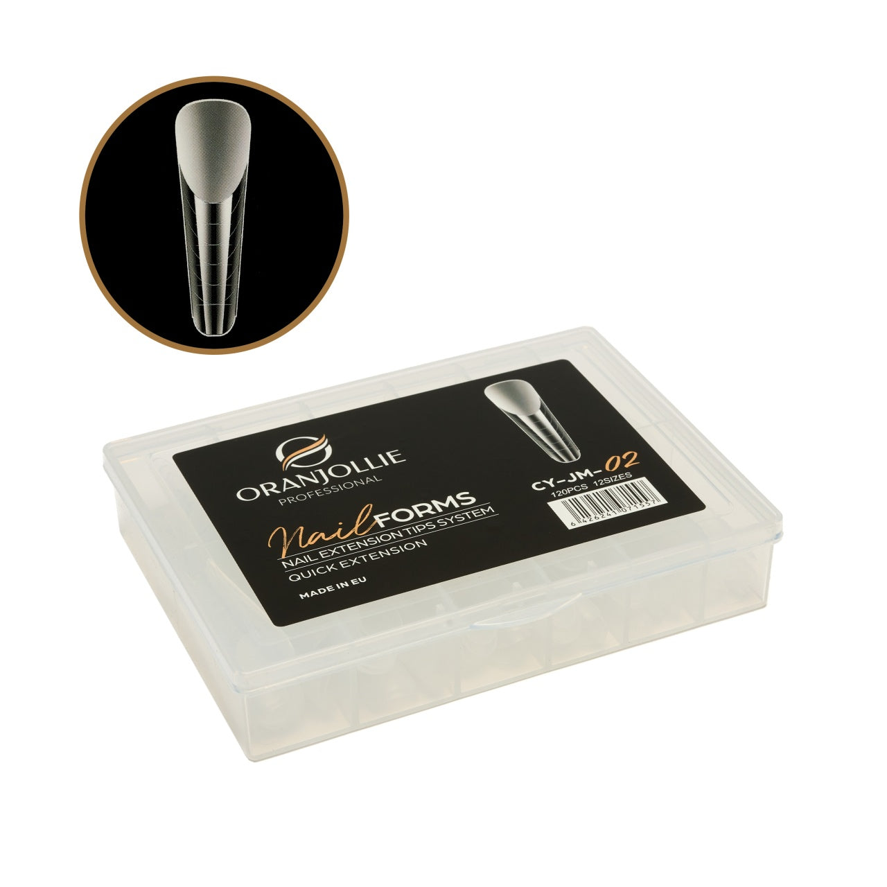 Tipsuri polygel 120/set CY-JM-02 Oranjollie