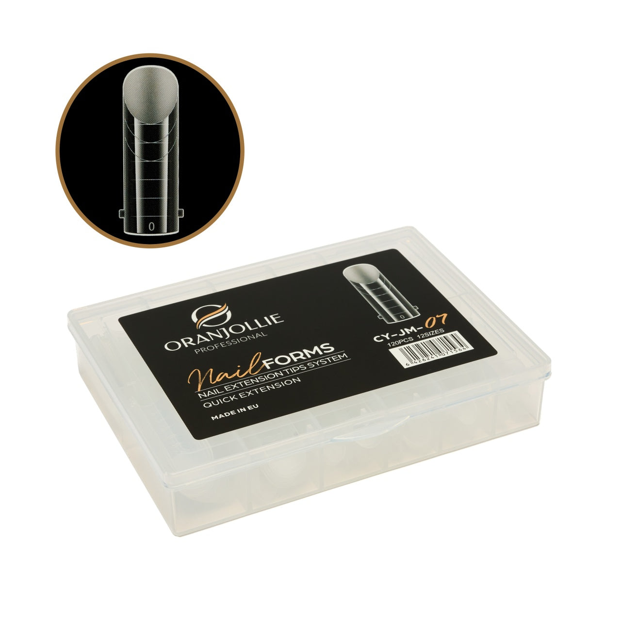 Tipsuri polygel 120/set CY-JM-07 Oranjollie